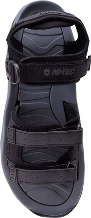 Sandały trekkingowy turystyczne męskie Hi-tec Menfi czarne rozmiar 44