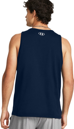 Koszulka męska Under Armour Sportstyle Logo Tank granatowa 1382883 408