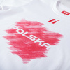 Dziecięca koszulka z krótkim rękawem Huari Poland Fan Kids white/racing red rozmiar 134