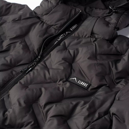 Męska kurtka puchowa z kapturem pikowana Elbrus Allio Primaloft rozmiar XXL