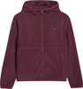 Bluza polarowa damska 4F F355 burgund 4FWAW25TFLEF355 60S