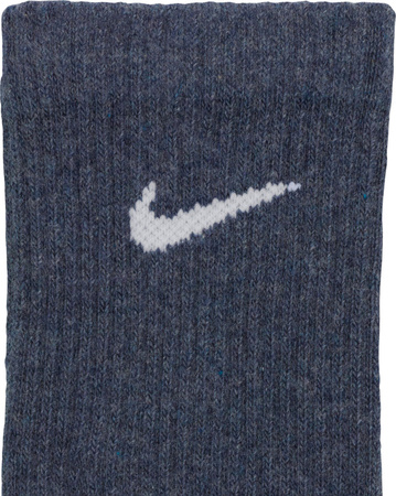 Skarpety Nike Everyday Plus Cushioned 3 pary ciemnoszare, beżowe, jasnoszare SX6888 901