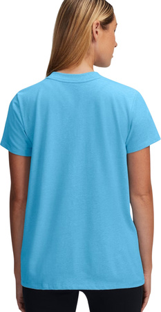 Koszulka damska Under Armour Rival Core SS jasnoniebieska 1383648 453