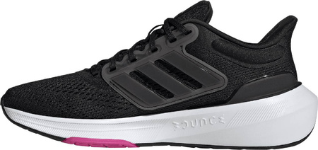 Buty damskie do biegania adidas Ultrabounce czarno-różowe HP5785