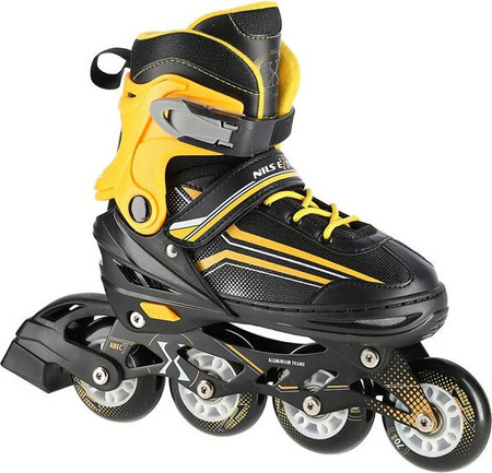 Łyżworolki rolki łyżwy z wymienną płozą hokejową 2w1 Nils Extreme rozmiar M (34-38)