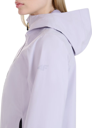 Kurtka damska techniczna 4F F702 jasny fiolet 4FWSS25TTJAF702 52S