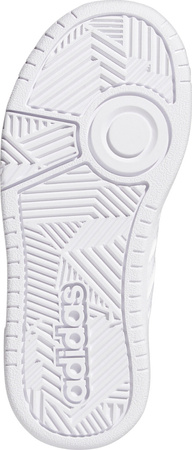 Buty dla dzieci adidas Hoops 3.0 białe GW0436