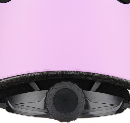 Kask rowerowy, rolki, deskorolkę Nils Extreme MTW001 fioletowy rozmiar XS 48-52 cm