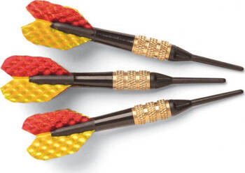 Mini rzutki Harrows Mini brass darts Softip