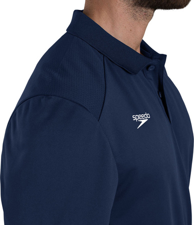 Męska koszulka sportowa treningowa Speedo Club Dry Polo Am rozmiar M