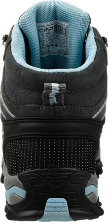 Buty trekkingowe turystyczne wodoodporne damskie CMP Rigel Mid szaro-niebieskie 3Q1294677BD