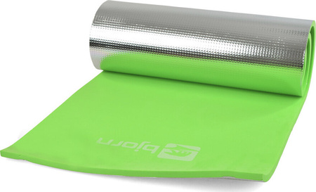 Mata karimata pianka turystyczna Bjorn Eva Aluminium 2-warstwowa zielona DK 2267-5 180x50x1,2 cm