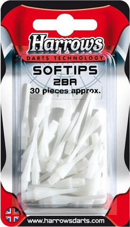 Końcówki do rzutek Softip Harrows Spare Dimple 30 sztuk