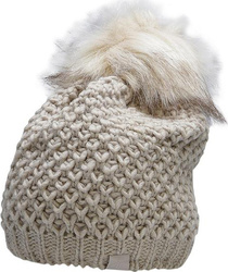 Czapka damska 4F beżowa H4Z22 CAD014 83S