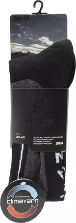 Skarpety narciarskie wysokie Fitanu Jonar rozmiar 35-38