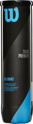 Piłki do tenisa ziemnego Wilson Tour Premier All Court 4 sztuki WRT119400