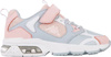 Buty sportowe szkolne miejskie dziecięce Kappa Yero różowo-szaro-białe 260891K 6527