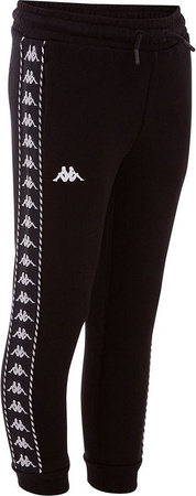 Spodnie dla dzieci Kappa IRENEUS czarne 309010J 19-4006