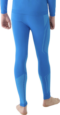 Bielizna termoaktywna legginsy spodnie kalesony męskie 4F M166 niebieskie 4FWAW24USEAM166 33S