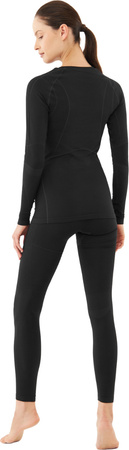 Damska bielizna termoaktywna Viking Gaja Lady Set czarna