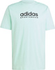 Koszulka męska adidas All SZN Graphic Tee miętowa IC9814