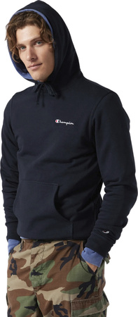 Bluza męska Champion Hooded Sweatshirt granatowa 220729 BS501