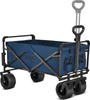 Wózek turystyczny plażowy transportowy kempingowy składany z daszkiem Nils Camp NC2605 120 L
