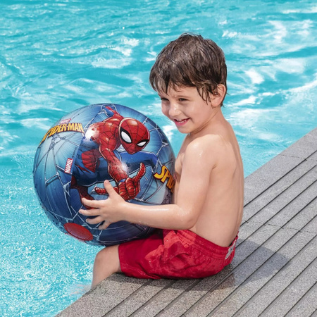 Dmuchana piłka plażowa basenowa dla dzieci Spider-man Bestway Beach ball
