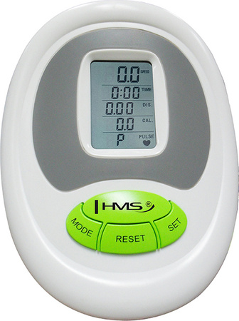 Rowerek stacjonarny magnetyczny poziomy HMS R9259* (9 kg) biało-zielony