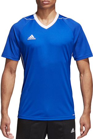 Koszulka męska adidas Tiro 17 Jersey niebieska BK5439