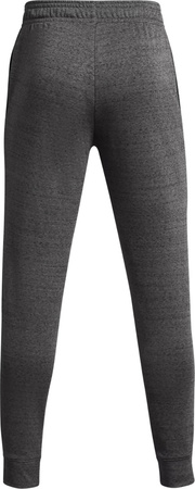Spodnie męskie Under Armour Rival Terry Jogger szare 1380843 025