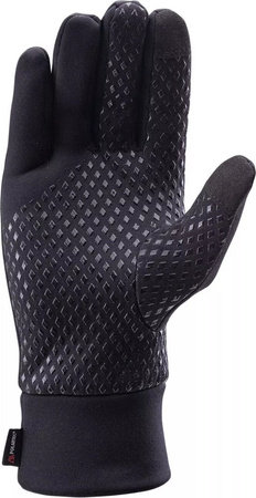 Damskie rękawice Elbrus Porte Polartec Wo's czarne rozmiar L/XL