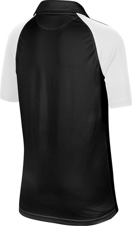 Koszulka dziecięca Nike Polo Y Trophy IV JSY SS czarno-biała JUNIOR BV6749 010