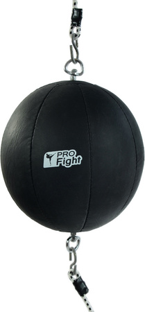 Gruszka bokserska Profight with rubber 903 PVC czarna