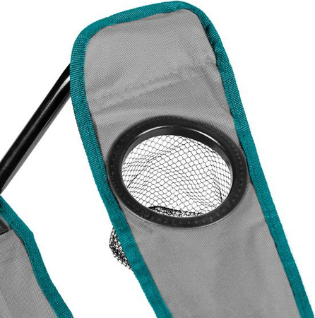Krzesło turystyczne kempingowe składane Nils camp nc3044 szare