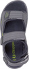Sandały dla dzieci Kappa Early II K Footwear Kids szaro-limonkowe 260373K 1633