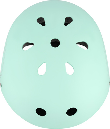 Dziecięcy kask rowerowy na rolki hulajnogę regulowany Nils Extreme MTW001-1 miętowy r L (58-61cm)