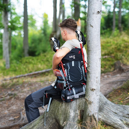 Plecak turystyczny trekkingowy górski czarny northlake 30l 10 Nils camp NC1993