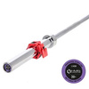 Gryf olimpijski z zaciskami Lock Jaw HMS GO450 220 cm