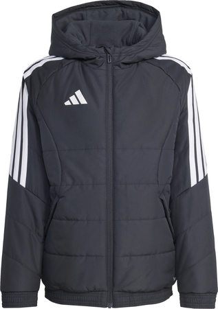 Kurtka dla dzieci adidas Tiro 26 Winter czarna KA5319