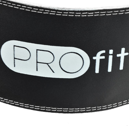 Pas kulturystyczny Profit szeroki czarny 1702