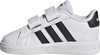 Buty dziecięce adidas Grand Court CF biało-czarne GW6527