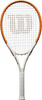 Rakieta do tenisa ziemnego Wilson Roland Garros Elite RKT 3 4 3/8 biało-pomarańczowa WR168410U3