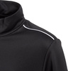 Bluza dla dzieci adidas Core 18 Training Top JUNIOR czarna CE9028