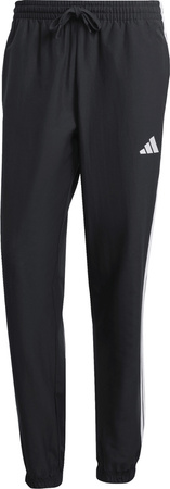 Dres męski adidas Sportswear Basic 3-Stripes Woven TT Track Suits czarny JI8849