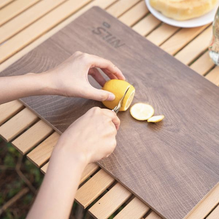 Składana skrzynia kempingowa turystyczna z funkcją stołu szafki 2w1 50l Nils Camp NCB4002