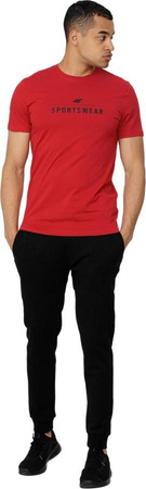 Koszulka męska 4F czerwona H4Z22 TSM354 62S