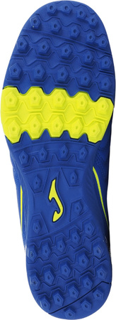Buty piłkarskie Joma Aguila 2504 Turf niebiesko-żółte AGUW2504TF