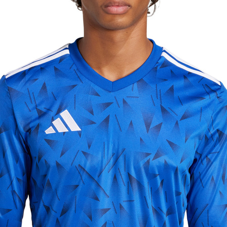 Koszulka męska adidas Team Icon 25 Jersey Long Sleeve niebieska JM6788