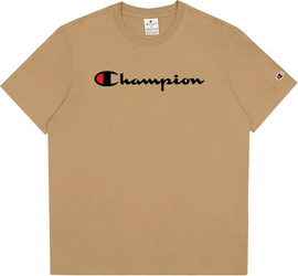 Koszulka męska Champion SS Tee beżowa 220256 MS091